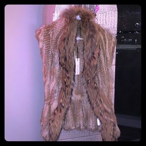 NEW! 100% Rabbit Fur Vest from Heartloom